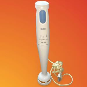 Braun Multiquick 200W Hand Immersion Blender White MR430 HC Retro Kitchen